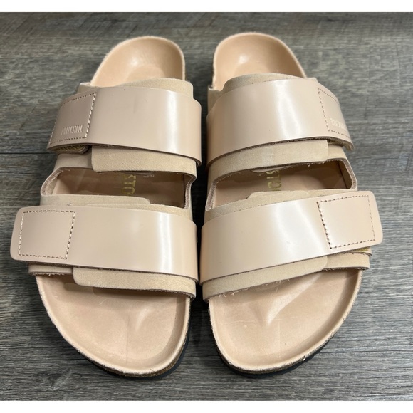 BIRKENSTOCK UJI Nubuck Leather Sandals - Picture 2 of 8